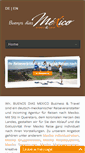 Mobile Screenshot of buenos-dias-mexico.de
